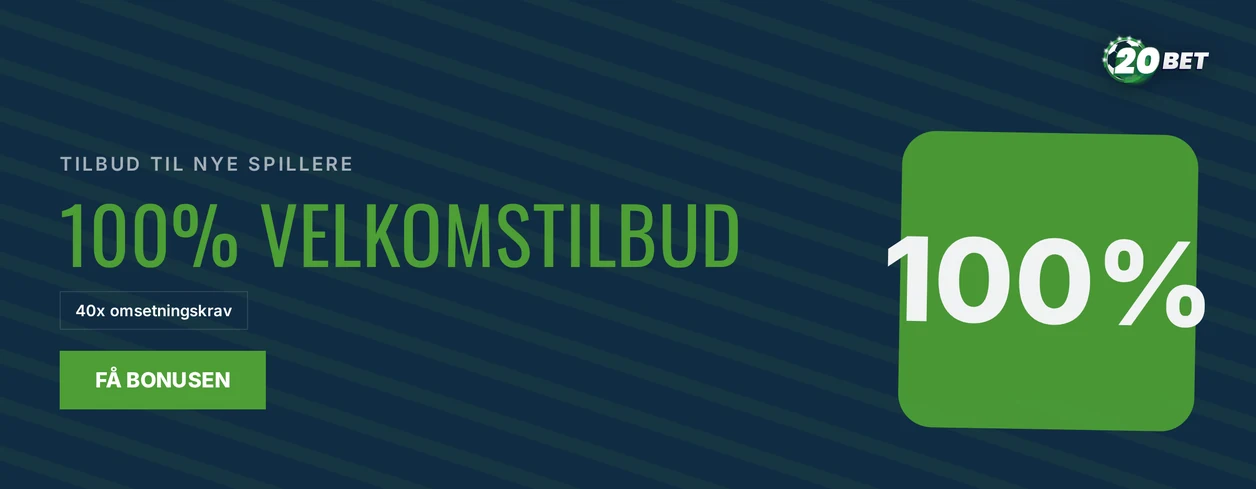 Få velkomstbonusen raskt