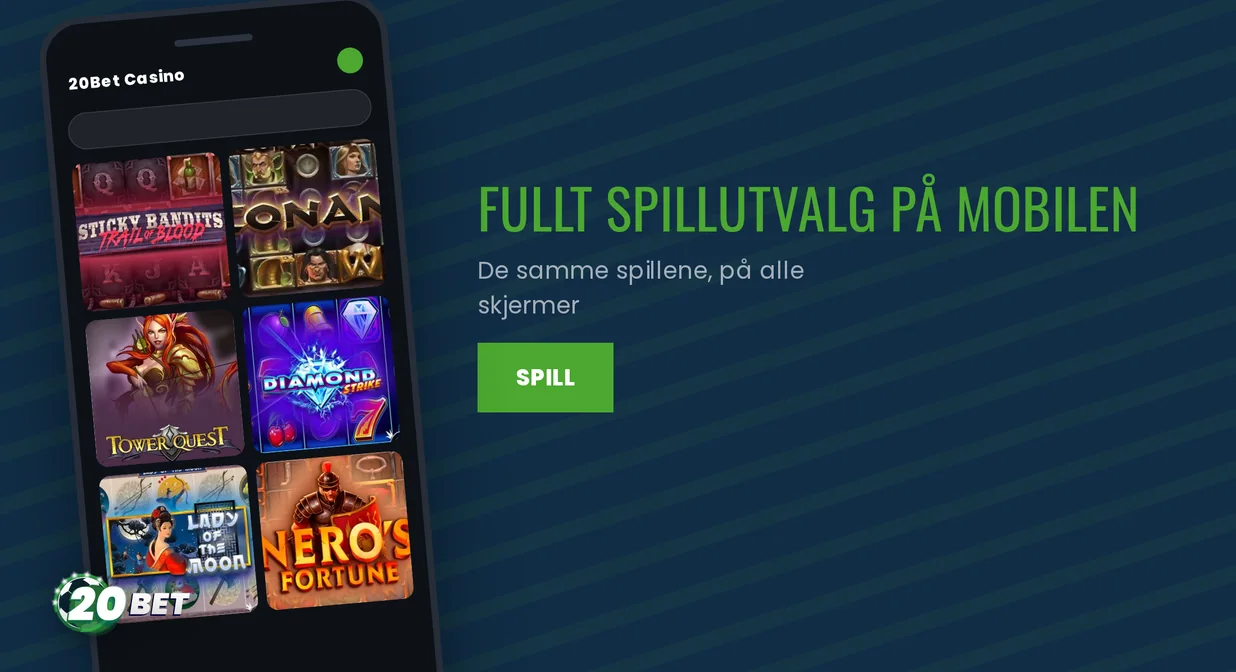 Åpne mobilsiden på telefonen